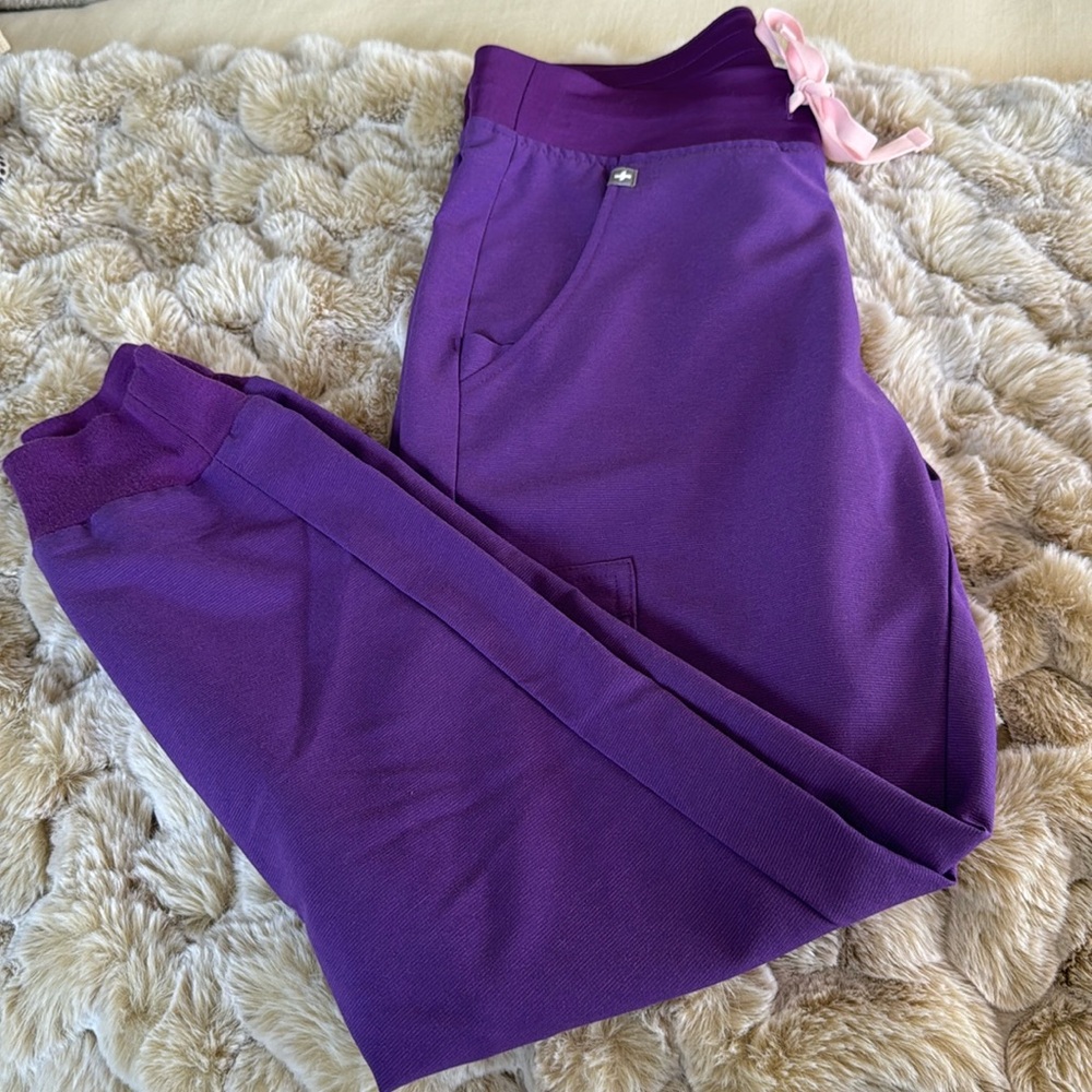 FIGS Ultra Violet Zamora Jogger XS Petite